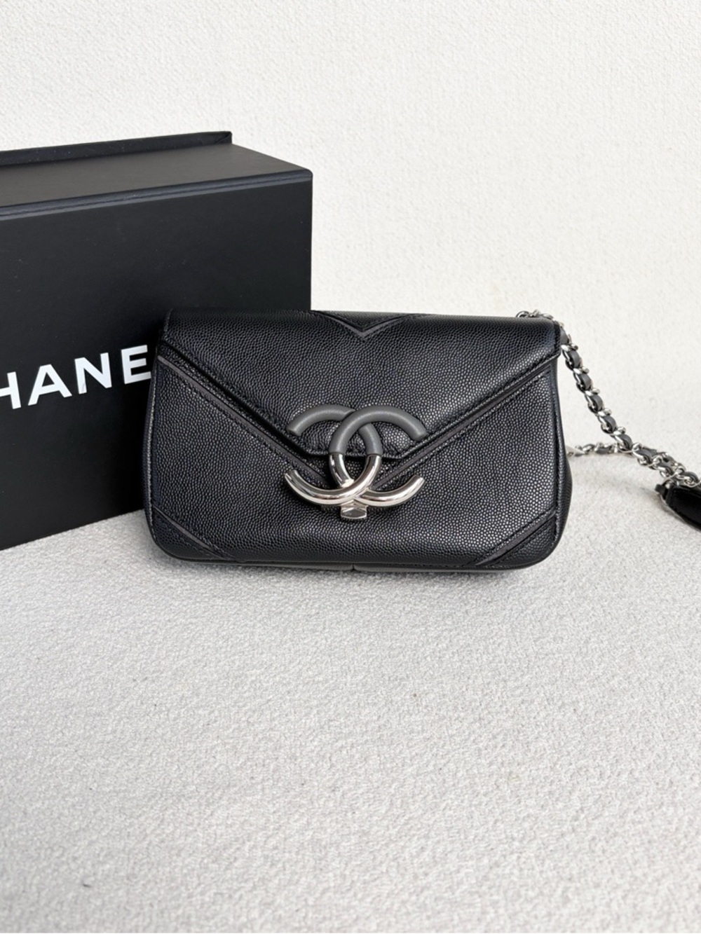 Chanel | Cuba Collection Flap Bag Black Caviar | Mint Condition